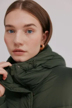 Hoss Intropia Sobretudos|Casacos-Diletta. Desportiva acolchoado Verde