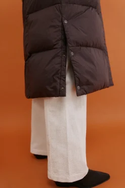 Hoss Intropia Sobretudos|Casacos-Diletta. Desportiva acolchoado Castanho