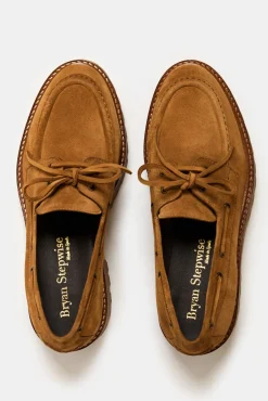 Bryan Stepwise Mocassins|Saltos-Edna Mocassim Tostado