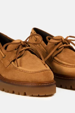 Bryan Stepwise Mocassins|Saltos-Edna Mocassim Tostado