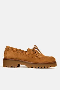 Bryan Stepwise Mocassins|Saltos-Edna Mocassim Tostado