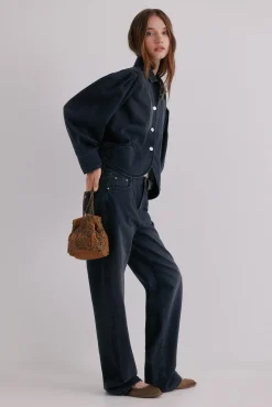 Hoss Intropia Sobretudos-Elene. Jaqueta casual Cinzento