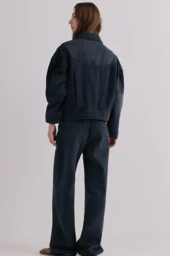 Hoss Intropia Sobretudos-Elene. Jaqueta casual Cinzento