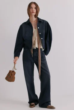 Hoss Intropia Sobretudos-Elene. Jaqueta casual Cinzento