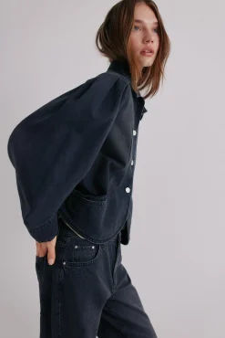 Hoss Intropia Sobretudos-Elene. Jaqueta casual Cinzento