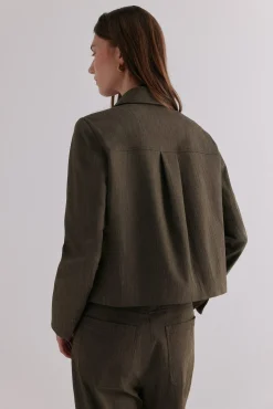 Hoss Intropia Sobretudos-Eloísa. Jaqueta casual Verde