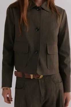 Hoss Intropia Sobretudos-Eloísa. Jaqueta casual Verde