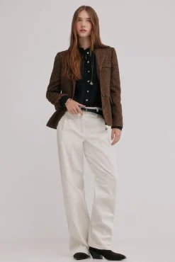 Hoss Intropia Blazers-Elsa. Blazer espiga Castanho