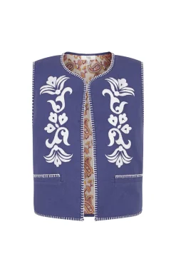 Hoss Intropia Coletes-Emma. Colete Azul