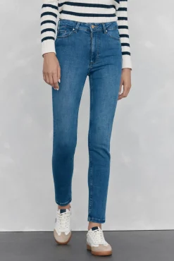 Pedro del Hierro Jeans|Calças-empurrar jeans Azul