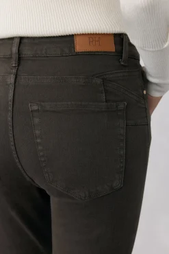 Pedro del Hierro Jeans|Calças-empurrar jeans Verde