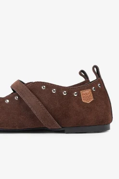 Popa Sabrinas|Calçado De Couro-Enfeites da Dançarina Lady Ondina Castanho