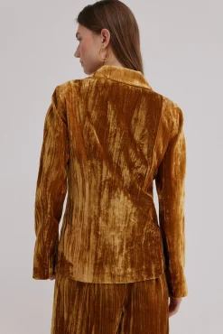 Hoss Intropia Blazers-Erin. Blazer com laçada Dourado