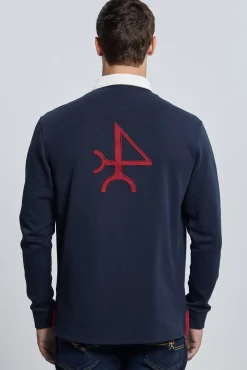 Valecuatro Polos-Escudos marinho Rugby 3 Azul