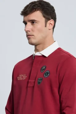 Valecuatro Polos-Escudos bordô de rugby 3 Granada