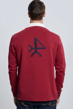 Valecuatro Polos-Escudos bordô de rugby 3 Granada