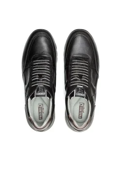 Pikolinos Sneakers|Calçado De Couro-Esportes Preto