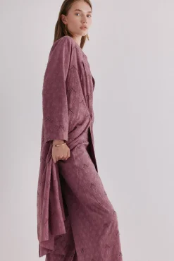 Hoss Intropia Sobretudos-Estela. quimono jacquard Subiu