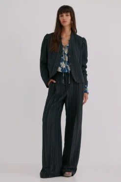 Hoss Intropia Blazers-Estela. Blazer riscas Cinzento