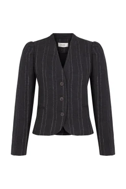 Hoss Intropia Blazers-Estela. Blazer riscas Cinzento