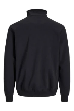 Jack & Jones Sweatshirts-Fecho-Éclair com gola preto