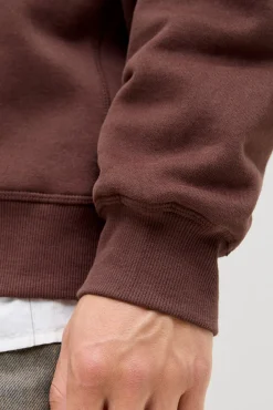 Jack & Jones Sweatshirts-Fecho-Éclair com gola estampado