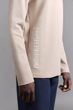 Pedro del Hierro Sweatshirts|Sobretudos-fecho-éclair com Sweatshirt para golfe Marrom