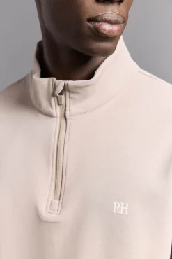 Pedro del Hierro Sweatshirts|Sobretudos-fecho-éclair com Sweatshirt para golfe Marrom
