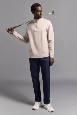 Pedro del Hierro Sweatshirts|Sobretudos-fecho-éclair com Sweatshirt para golfe Marrom