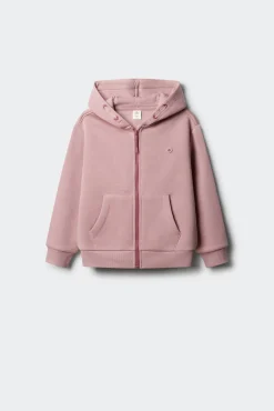 Springfield Kids Sweatshirts|T-Shirts-fecho-éclair com Sweatshirt para menina rosa