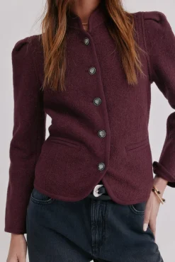 Hoss Intropia Casacos-Fernanda. Sobretudo estilo austríaco Granada