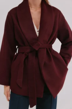 Hoss Intropia Casacos-Filippa. Casaco com sobretudo Granada