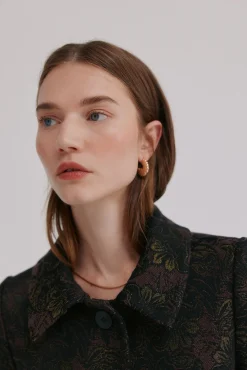 Hoss Intropia Sobretudos|Casacos-Fiorella. Sobrecasaca jacquard Cinzento