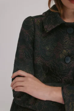 Hoss Intropia Sobretudos|Casacos-Fiorella. Sobrecasaca jacquard Cinzento