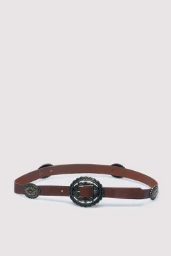 Springfield Cintos-Fivelas de cinto de cowboy cru