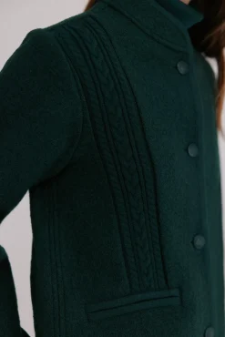 Hoss Intropia Sobretudos|Casacos-Flavia. Casaco austríaca Verde