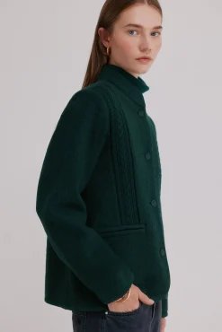 Hoss Intropia Sobretudos|Casacos-Flavia. Casaco austríaca Verde