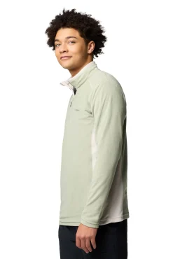 Columbia Sweatshirts-Forro meia fecho bege