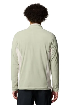 Columbia Sweatshirts-Forro meia fecho bege