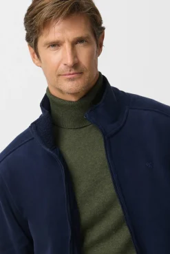 Silbon Camisolas-Forro polar clássico Azul