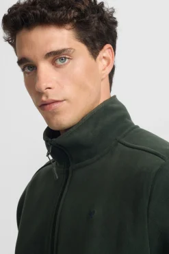 Silbon Camisolas-Forro polar clássico Verde