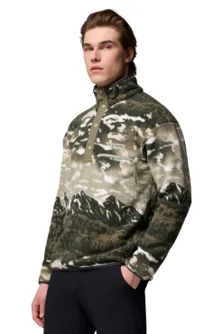 Columbia Camisolas-Forro polar com botões de pressão azul