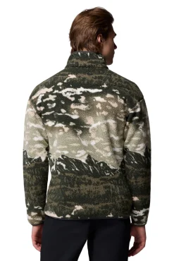 Columbia Camisolas-Forro polar com botões de pressão azul