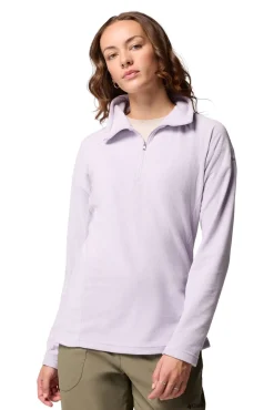 Columbia Sobretudos-Forro polar com meia fecho-éclair rosa