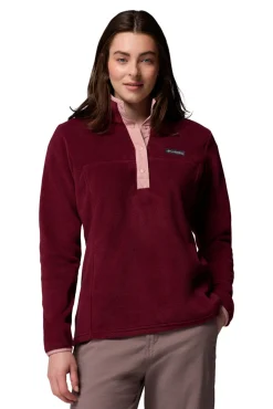 Columbia Sobretudos-Forro polar com meio zíper estampado