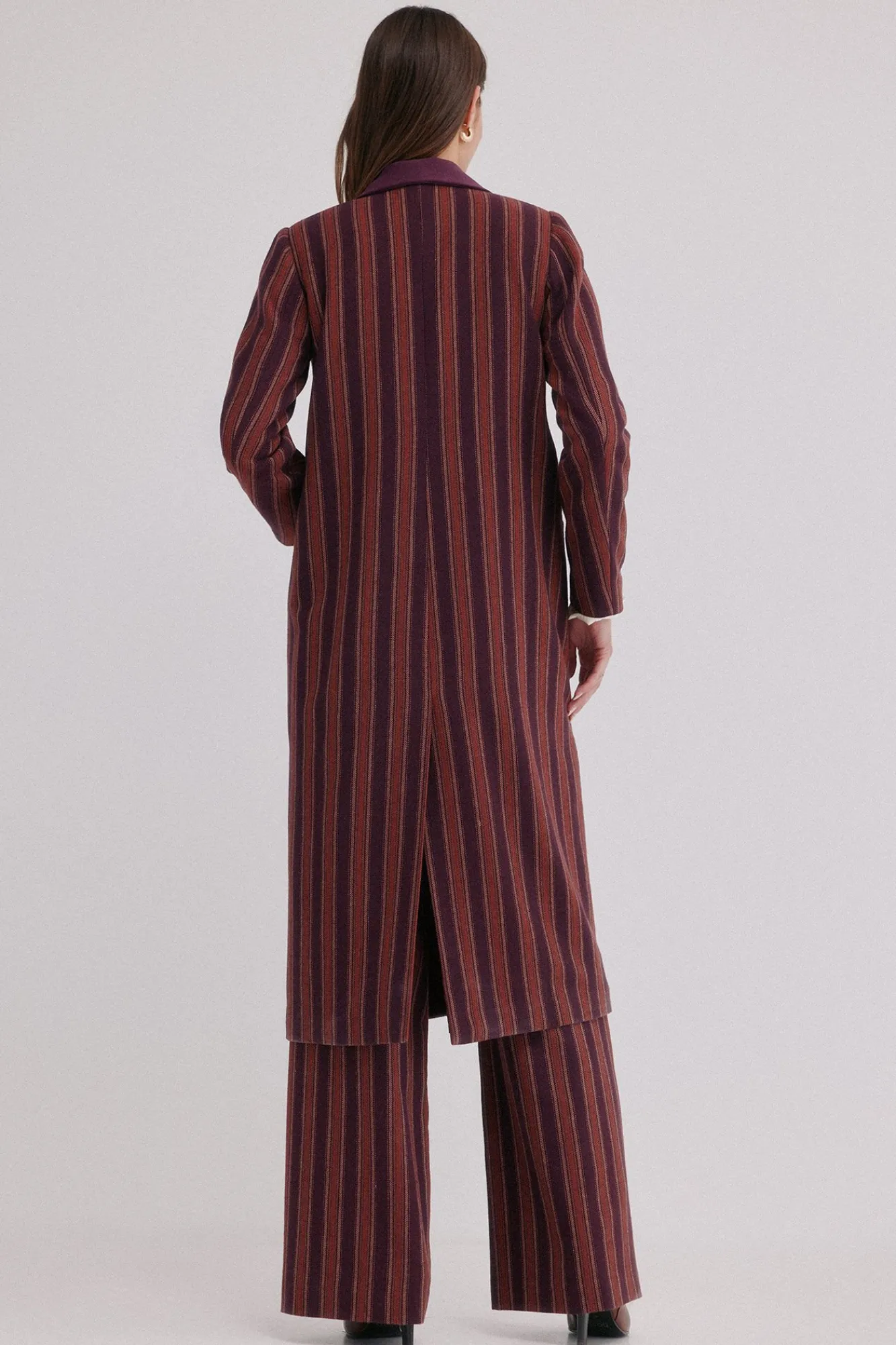 Hoss Intropia Sobretudos|Casacos-Francesca. Sobrecasaca riscas Granada