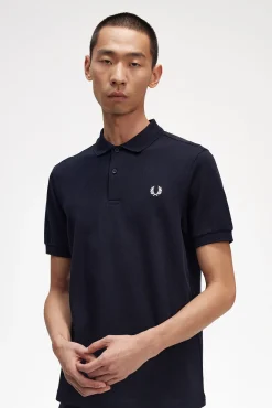 Fred Perry Polos-Shirt Azul