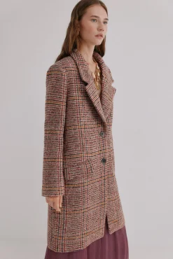 Hoss Intropia Casacos-Frida. Casaco sobretudo Castanho