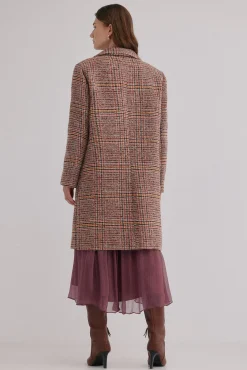 Hoss Intropia Casacos-Frida. Casaco sobretudo Castanho