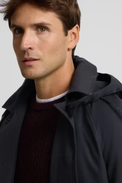 Silbon Sobretudos-Gabardina Azul